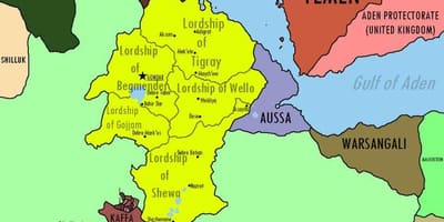 Karta Etiopske carstva